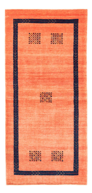 Tapis Gabbeh - Persan - 171 x 76 cm - saumon