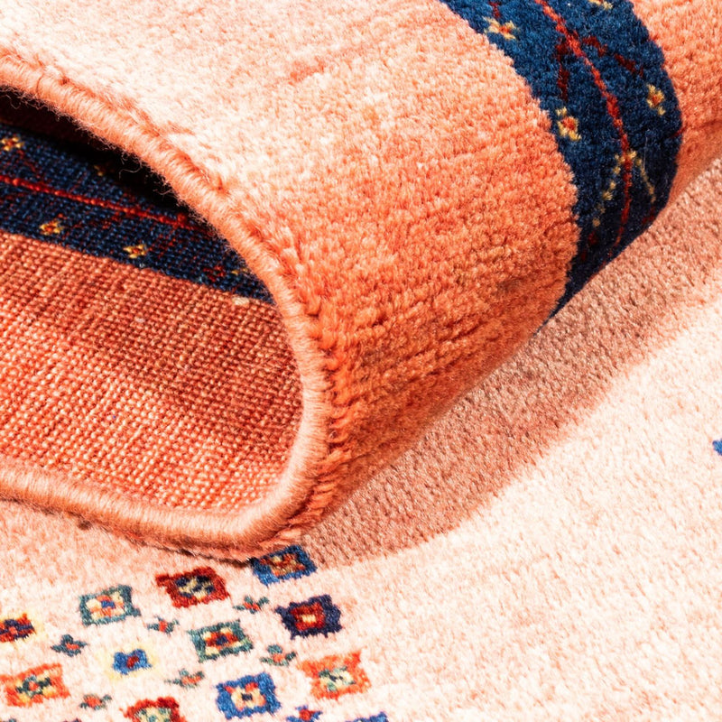 Tapis Gabbeh - Persan - 171 x 76 cm - saumon