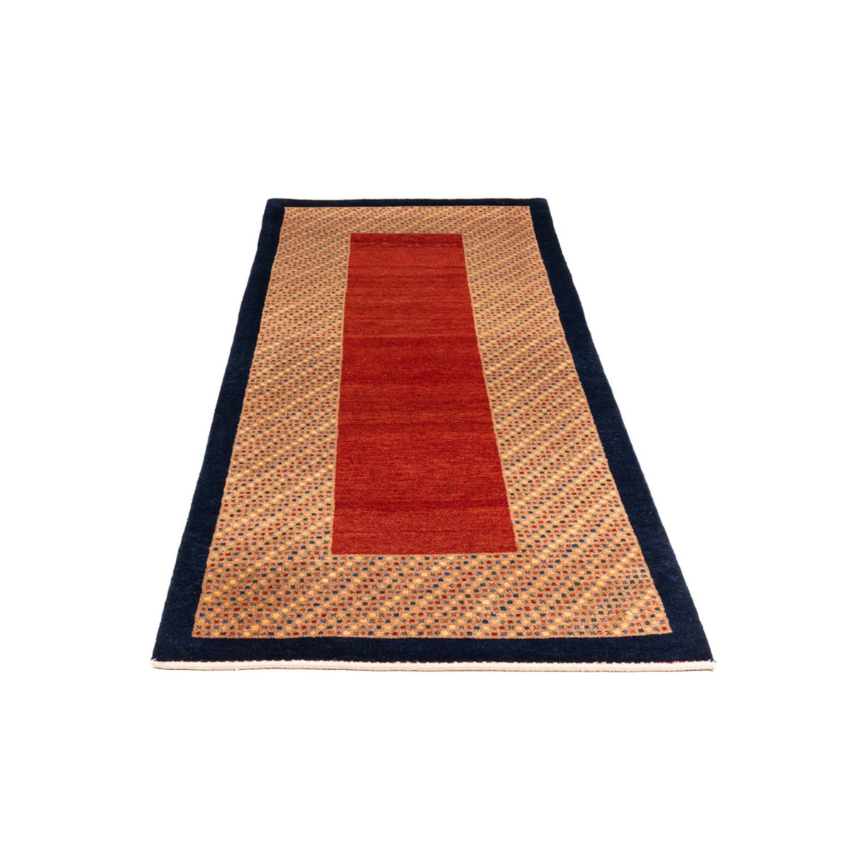 Tapis de couloir Tapis Gabbeh - Persan - 197 x 80 cm - rouge