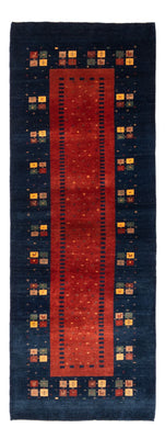 Tapis de couloir Tapis Gabbeh - Persan - 214 x 80 cm - rouge