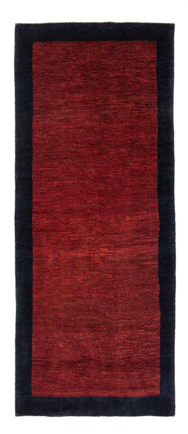 Tapis de couloir Tapis Gabbeh - Persan - 193 x 80 cm - rouge vin
