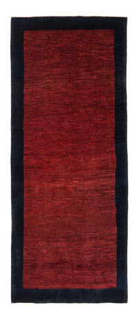 Tapis de couloir Tapis Gabbeh - Persan - 193 x 80 cm - rouge vin