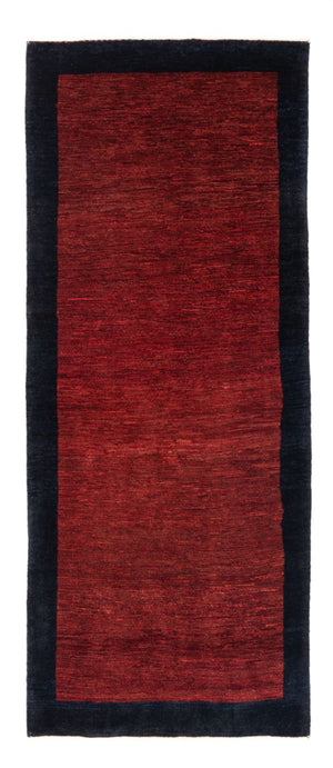 Tapis de couloir Tapis Gabbeh - Persan - 193 x 80 cm - rouge vin