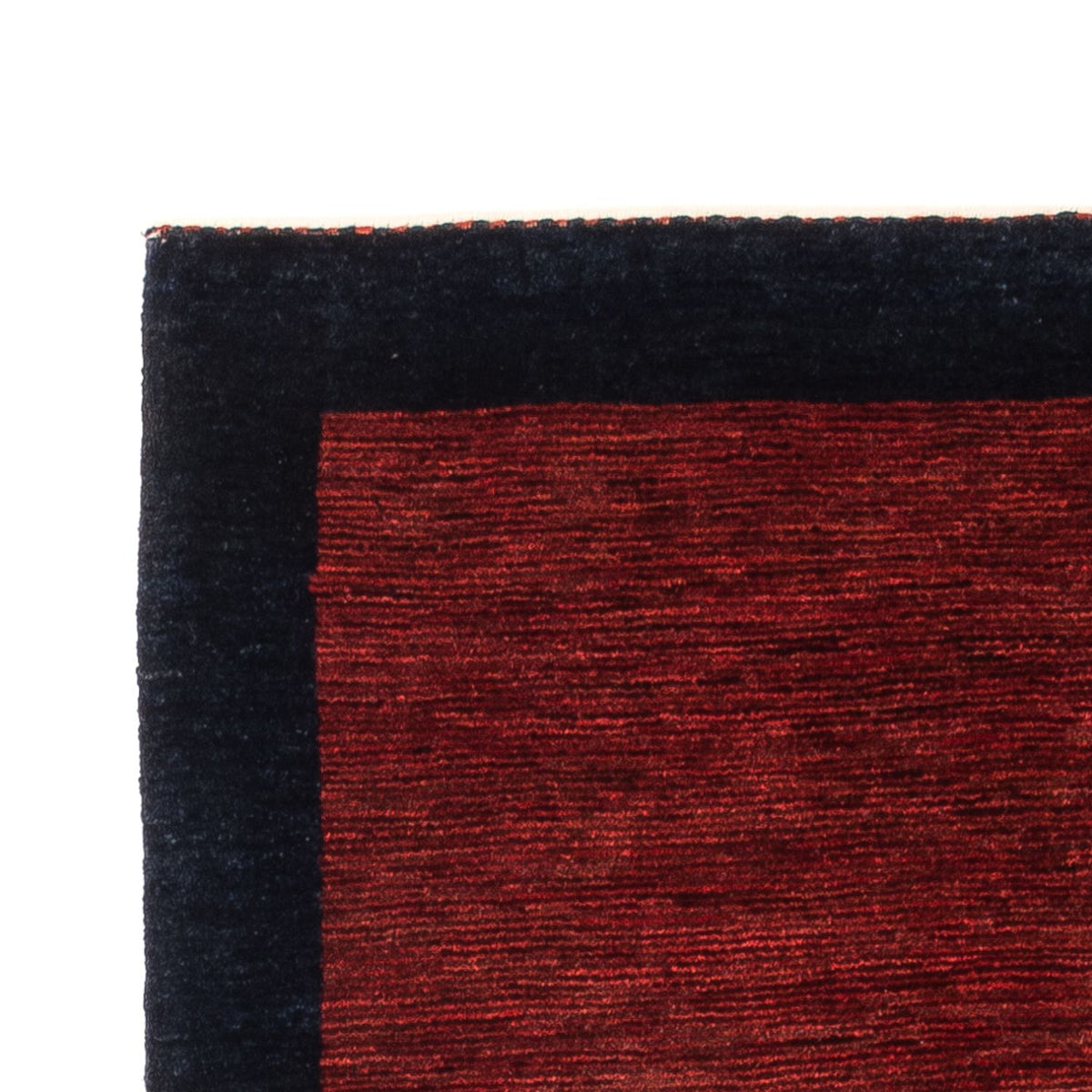 Tapis de couloir Tapis Gabbeh - Persan - 193 x 80 cm - rouge vin