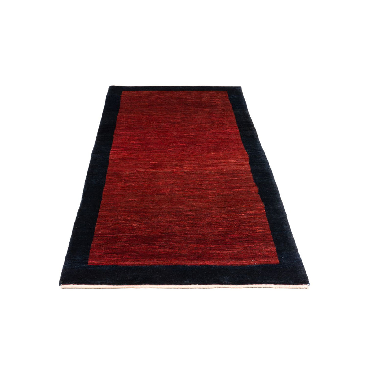 Tapis de couloir Tapis Gabbeh - Persan - 193 x 80 cm - rouge vin