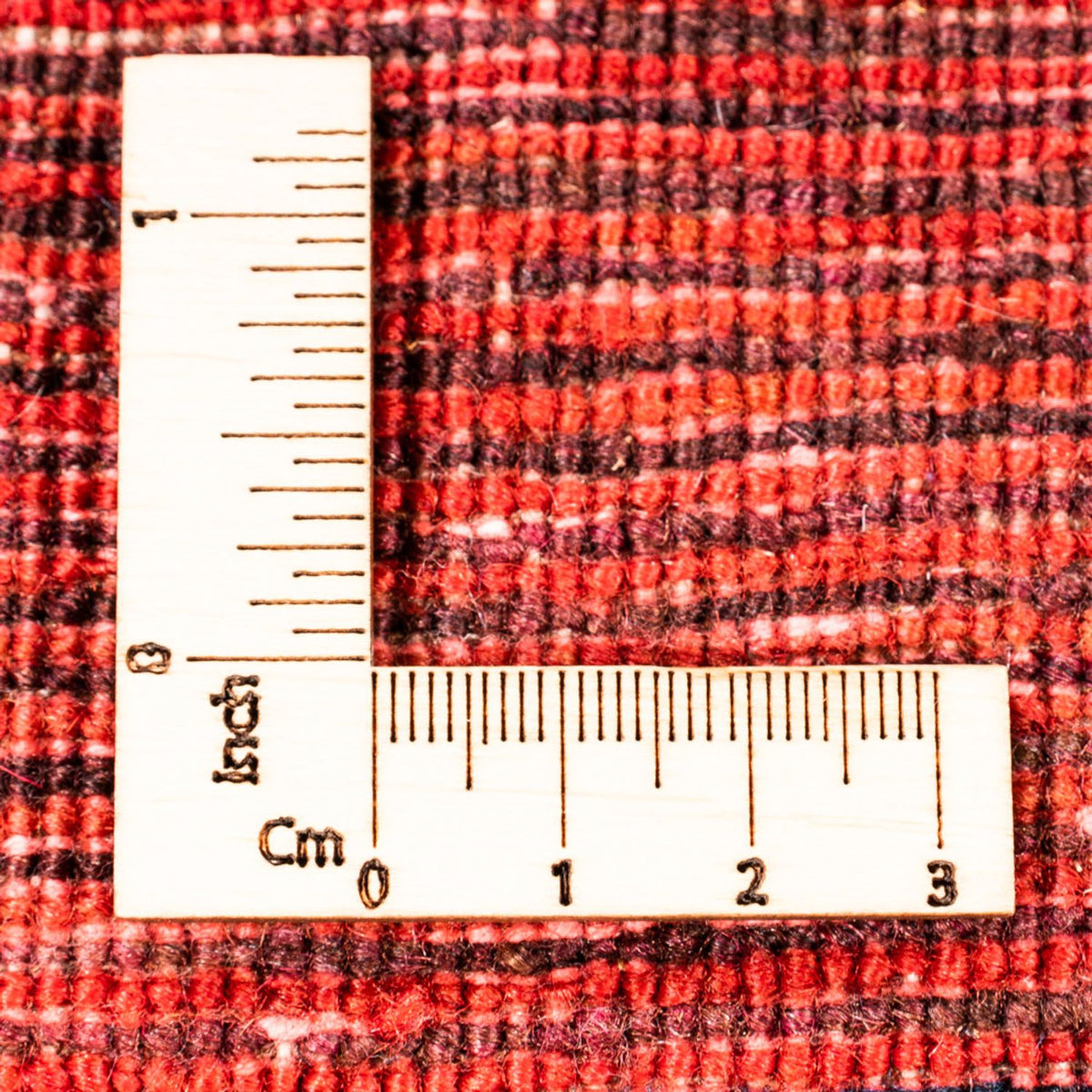 Tapis de couloir Tapis Gabbeh - Persan - 193 x 80 cm - rouge vin