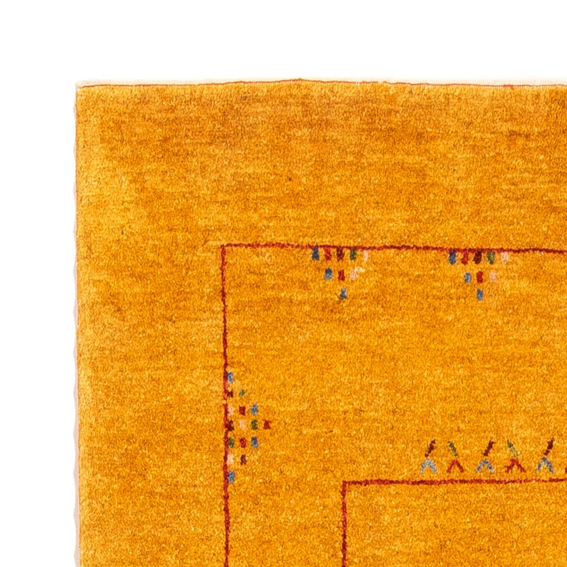 Tapis de couloir Tapis Gabbeh - Persan - 204 x 84 cm - or