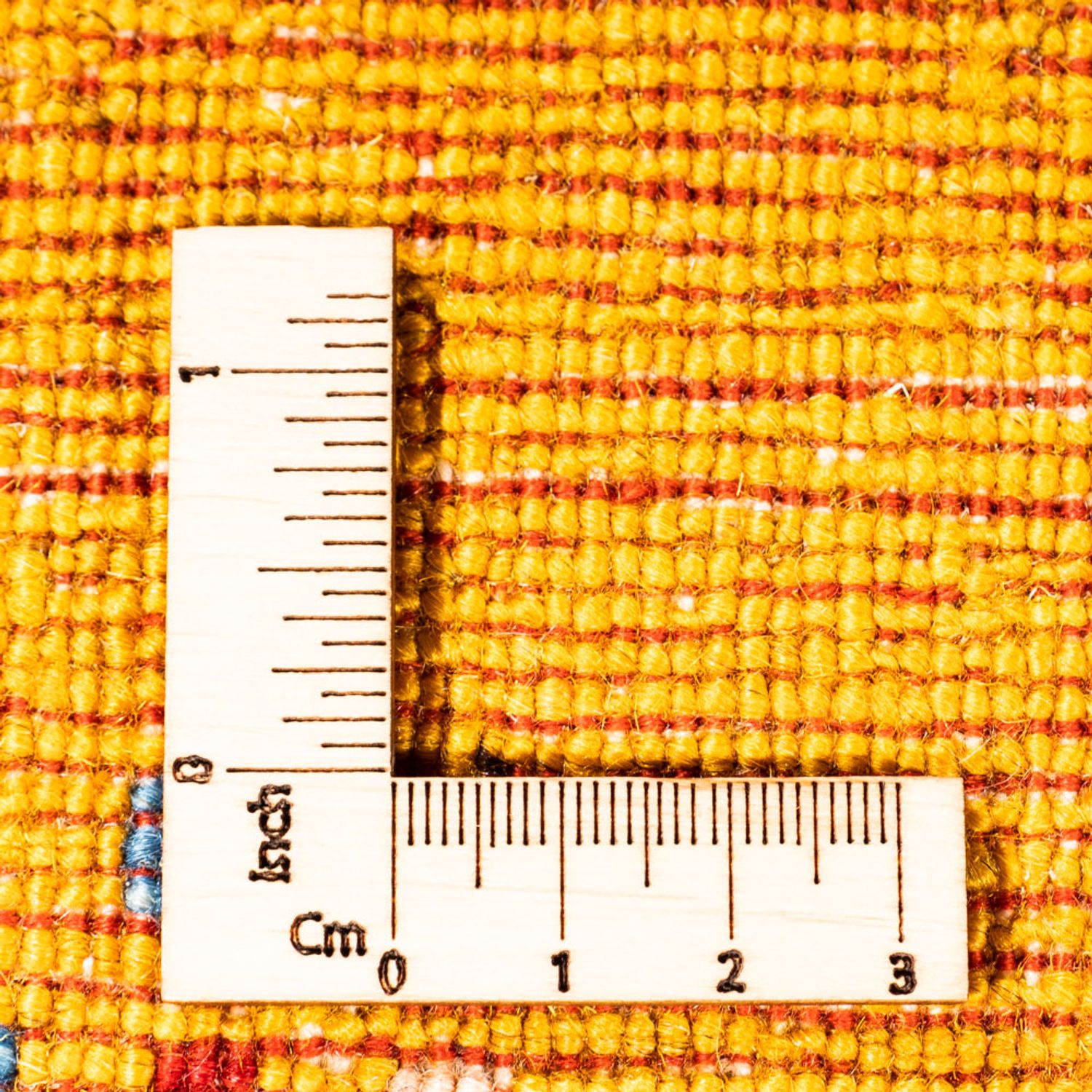 Tapis de couloir Tapis Gabbeh - Persan - 204 x 84 cm - or