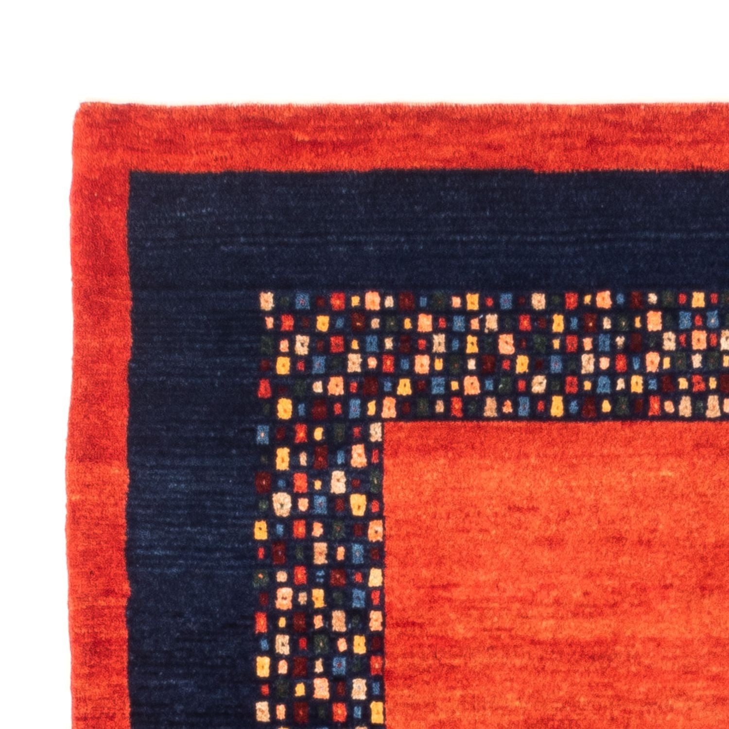 Tapis Gabbeh - Persan - 152 x 101 cm - rouge
