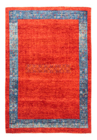 Tapis Gabbeh - Persan - 145 x 101 cm - rouge