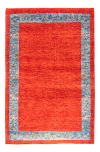 Tapis Gabbeh - Persan - 145 x 99 cm - rouge