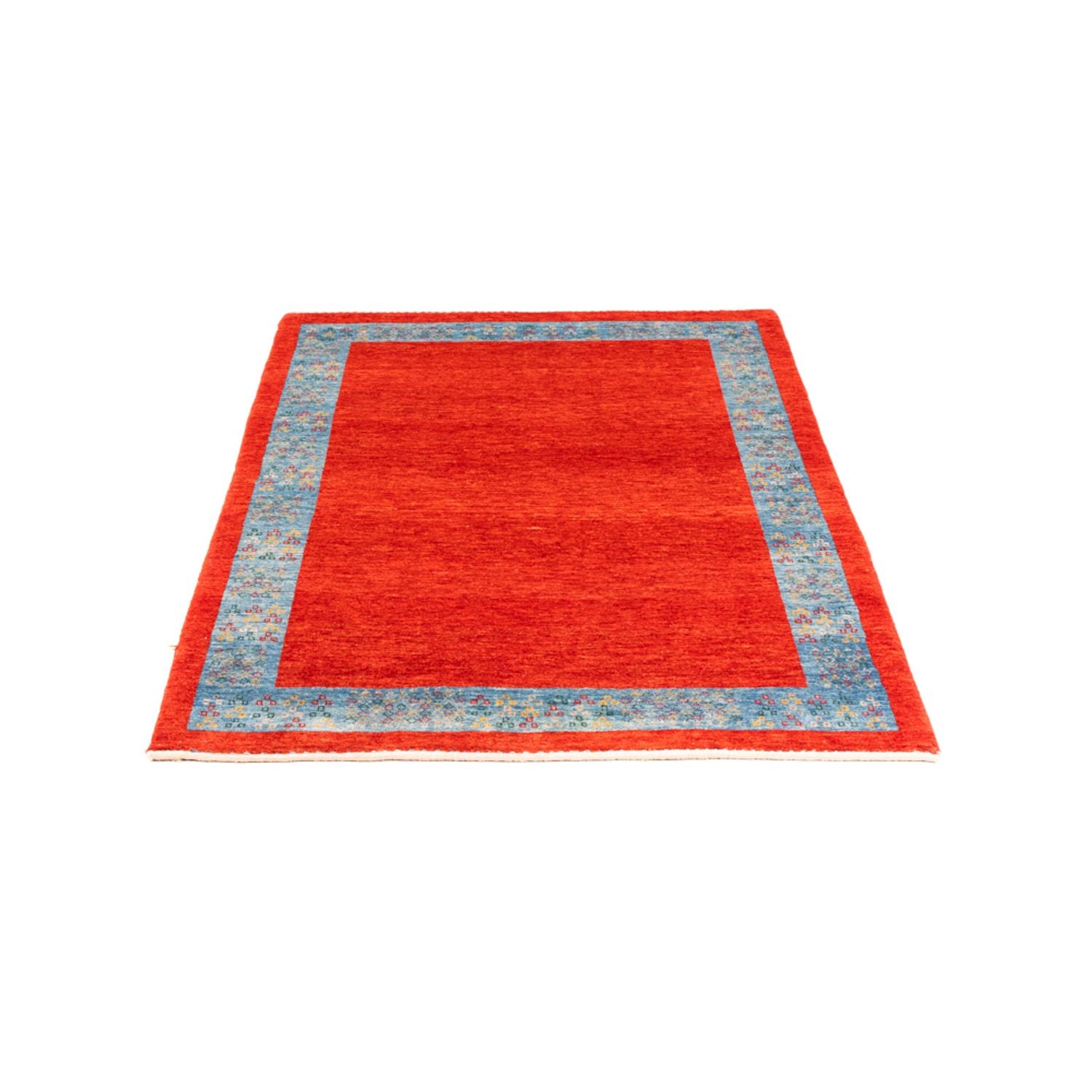 Tapis Gabbeh - Persan - 145 x 99 cm - rouge