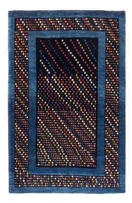 Tapis Gabbeh - Persan - 150 x 100 cm - bleu