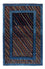 Tapis Gabbeh - Persan - 150 x 100 cm - bleu