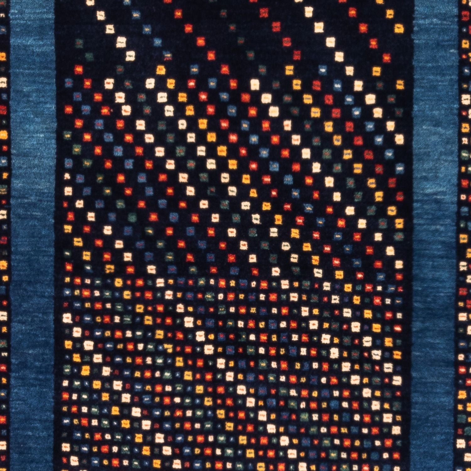 Tapis Gabbeh - Persan - 150 x 100 cm - bleu