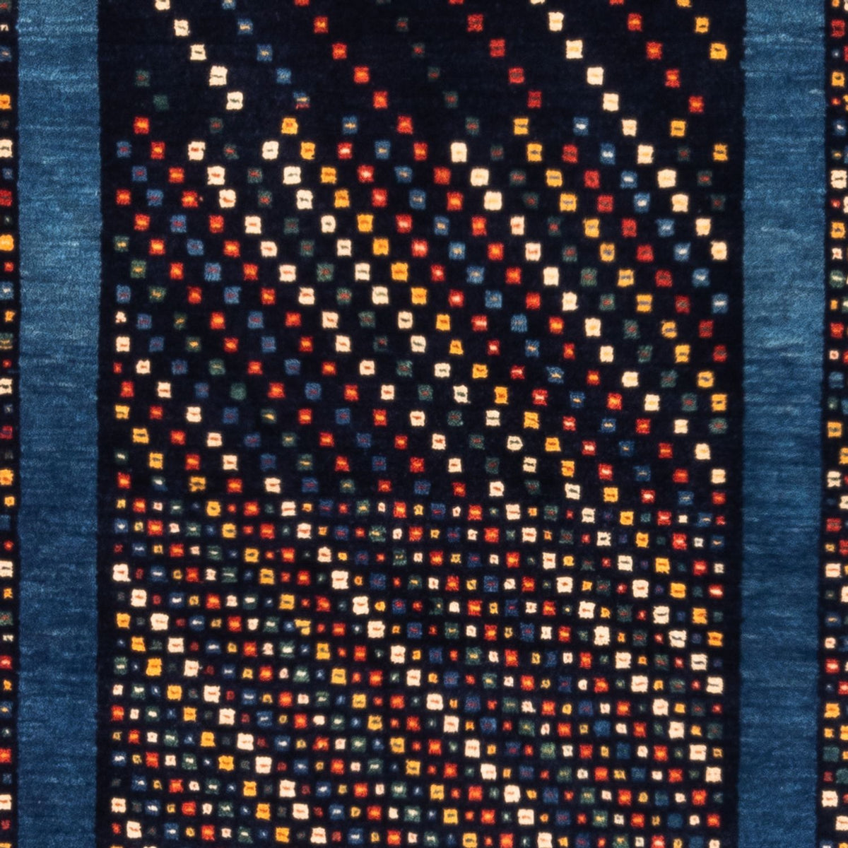 Tapis Gabbeh - Persan - 150 x 100 cm - bleu