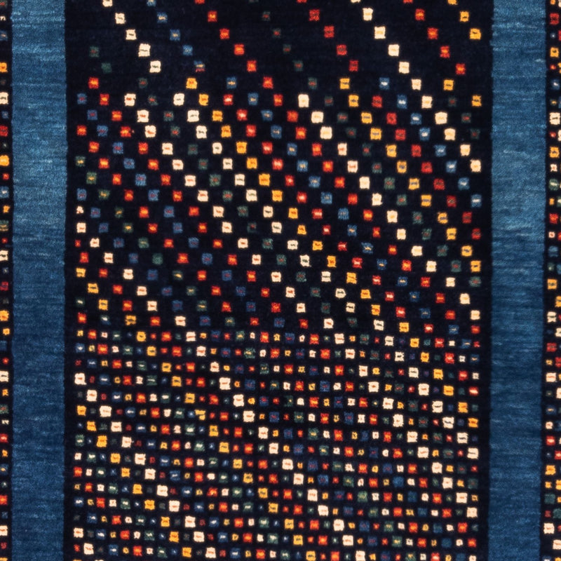 Tapis Gabbeh - Persan - 150 x 100 cm - bleu