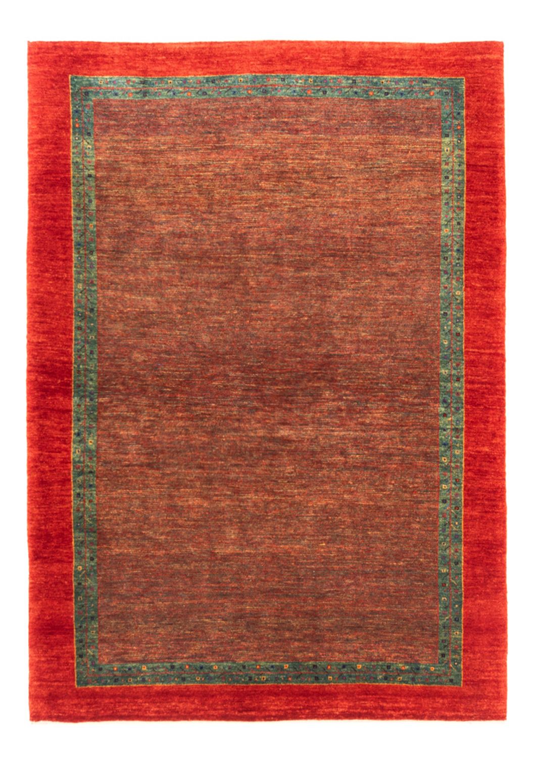 Tapis Gabbeh - Persan - 157 x 112 cm - marron