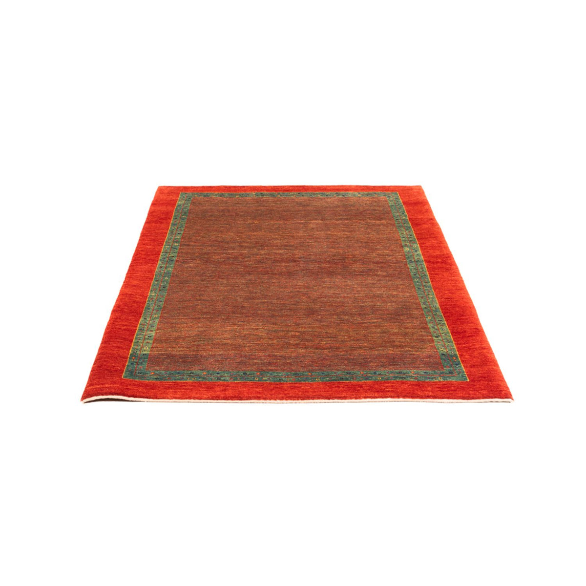 Tapis Gabbeh - Persan - 157 x 112 cm - marron