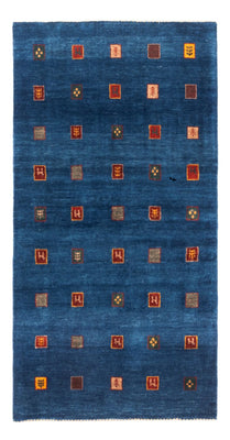 Tapis Gabbeh - Persan - 149 x 80 cm - bleu