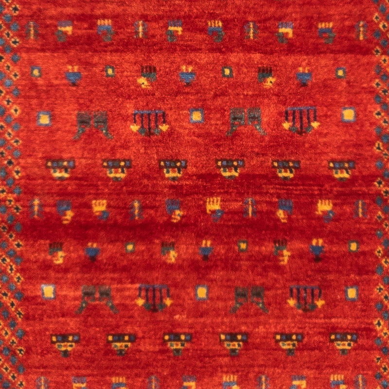 Tapis Gabbeh - Persan - 130 x 79 cm - rouge