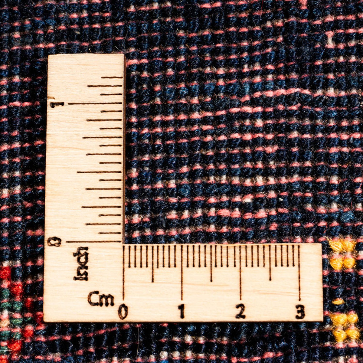 Tapis Gabbeh - Persan - 201 x 152 cm - bleu foncé