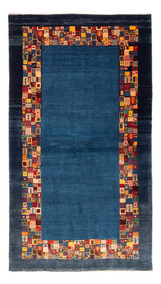 Tapis Gabbeh - Persan - 190 x 110 cm - bleu