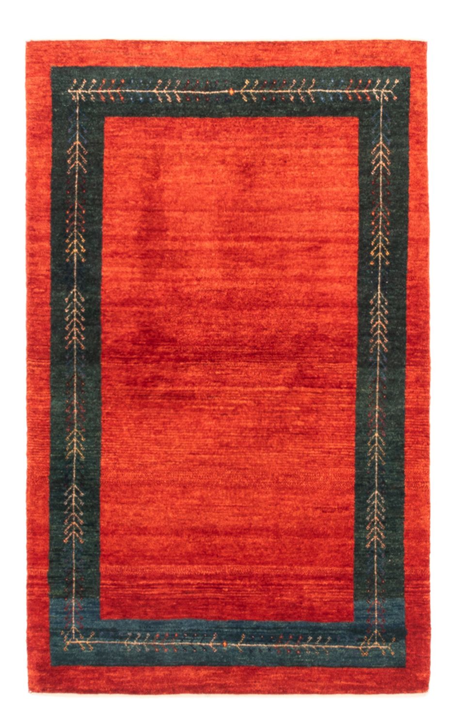 Tapis Gabbeh - Persan - 129 x 83 cm - rouge