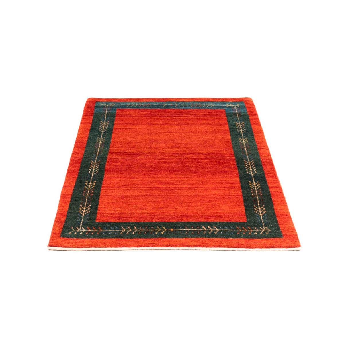 Tapis Gabbeh - Persan - 129 x 83 cm - rouge