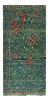 Tapis Gabbeh - Persan - 163 x 84 cm - vert