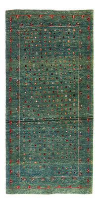 Tapis Gabbeh - Persan - 163 x 84 cm - vert