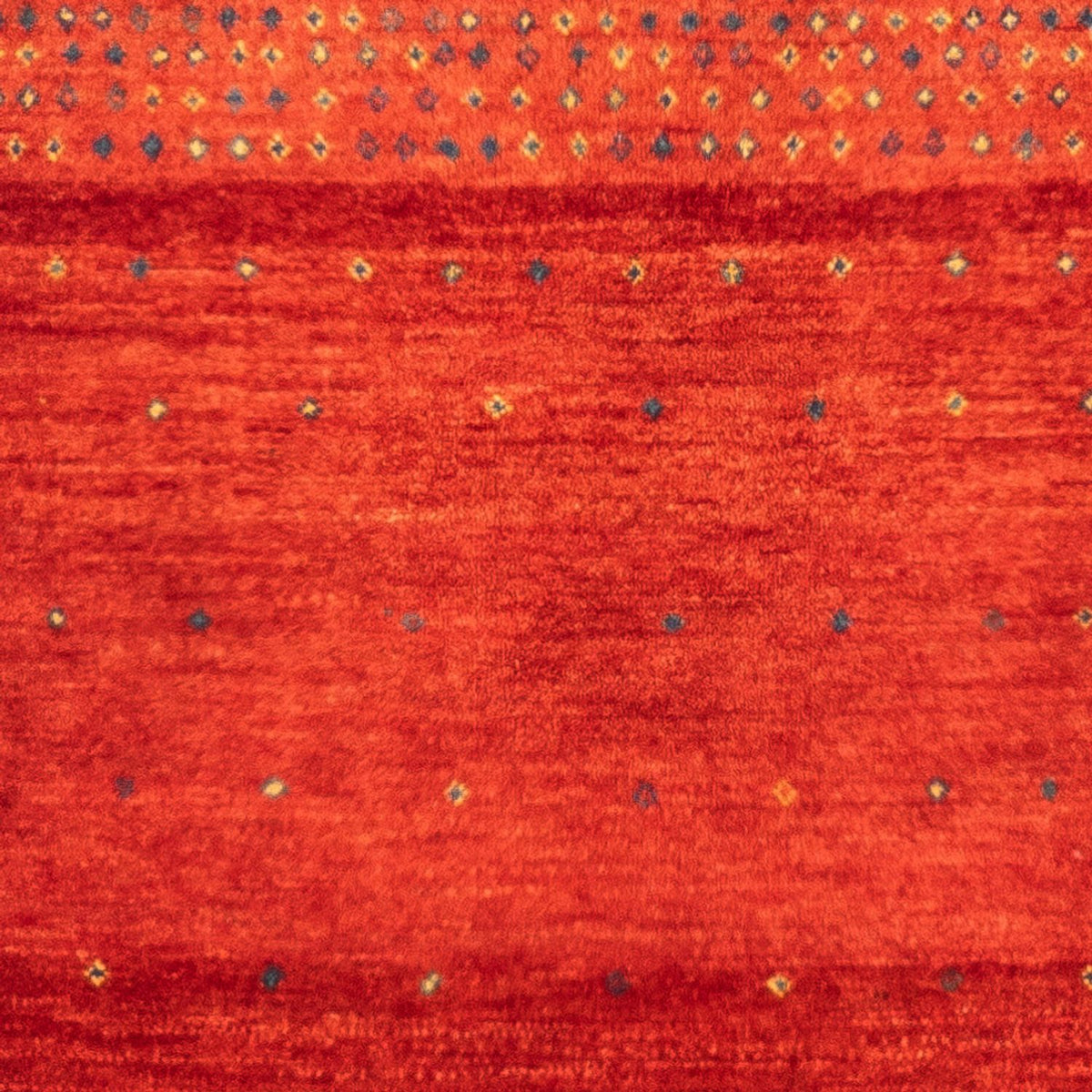 Tapis Gabbeh - Persan - 128 x 80 cm - rouge