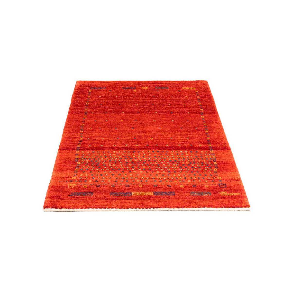 Tapis Gabbeh - Persan - 128 x 80 cm - rouge