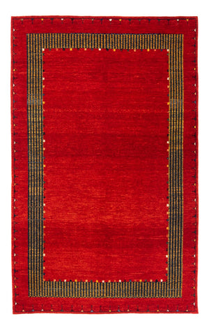Tapis Gabbeh - Persan - 185 x 122 cm - rouge