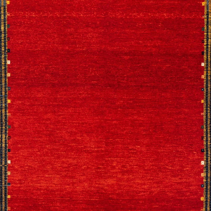 Tapis Gabbeh - Persan - 185 x 122 cm - rouge