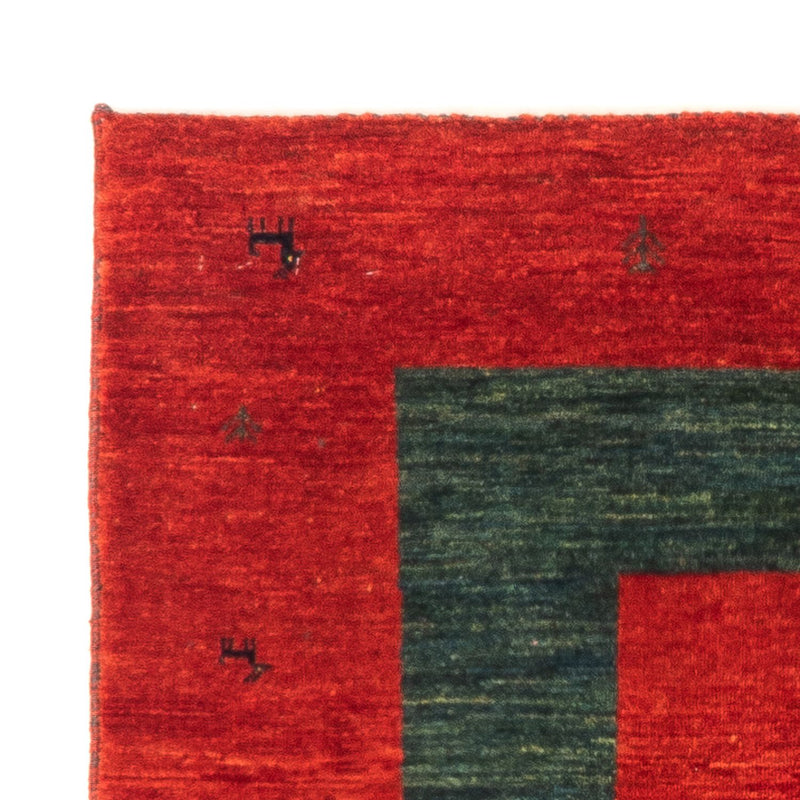 Tapis Gabbeh - Persan - 122 x 78 cm - rouge