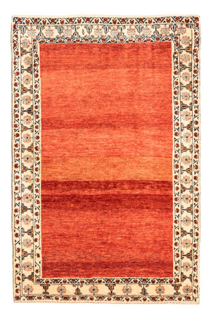 Tapis Gabbeh - Persan - 148 x 108 cm - rouge