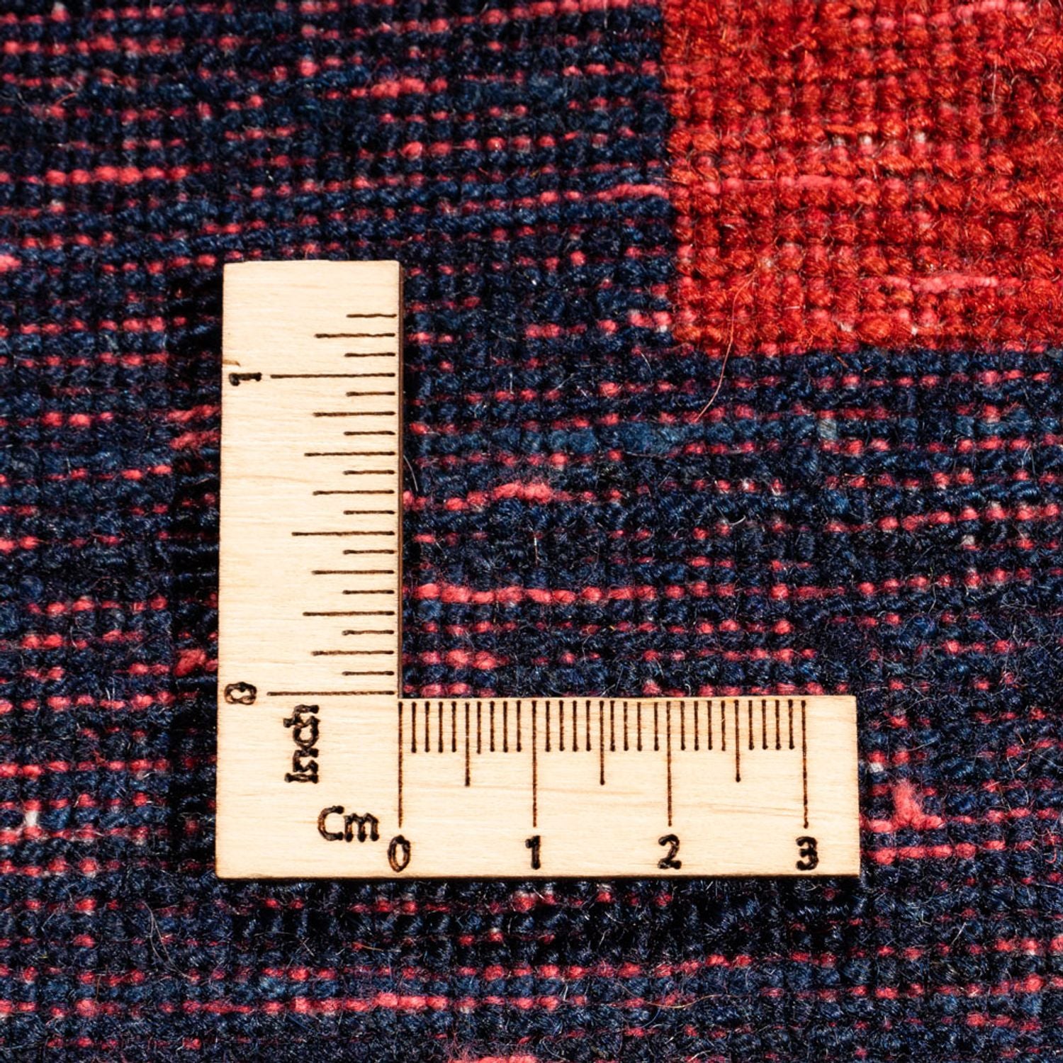 Tapis Gabbeh - Persan - 200 x 146 cm - bleu foncé