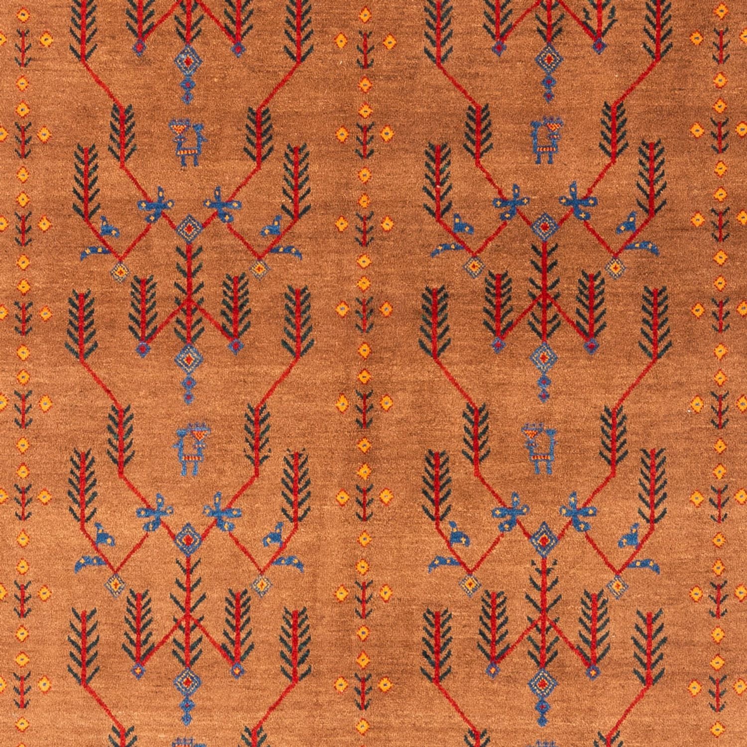 Tapis Gabbeh - Persan - 237 x 170 cm - or