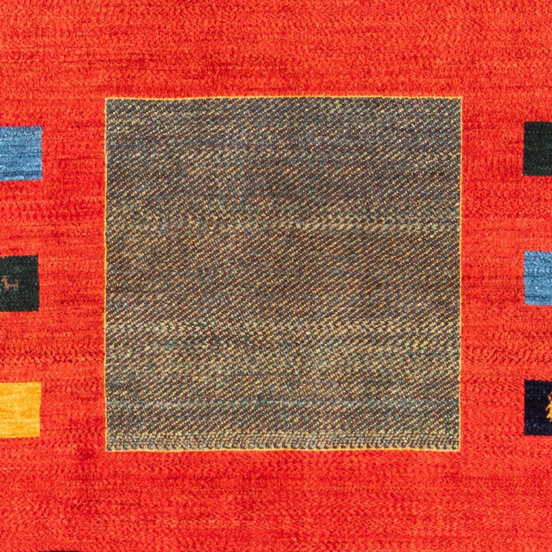 Tapis Gabbeh - Persan - 255 x 178 cm - rouge