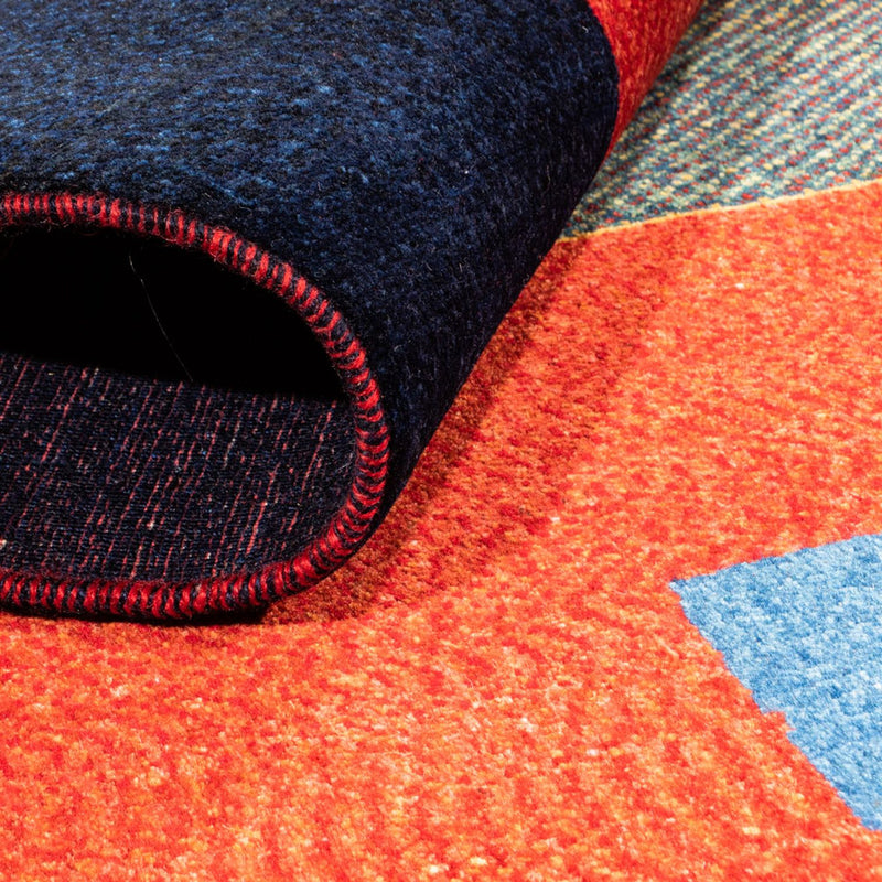 Tapis Gabbeh - Persan - 255 x 178 cm - rouge