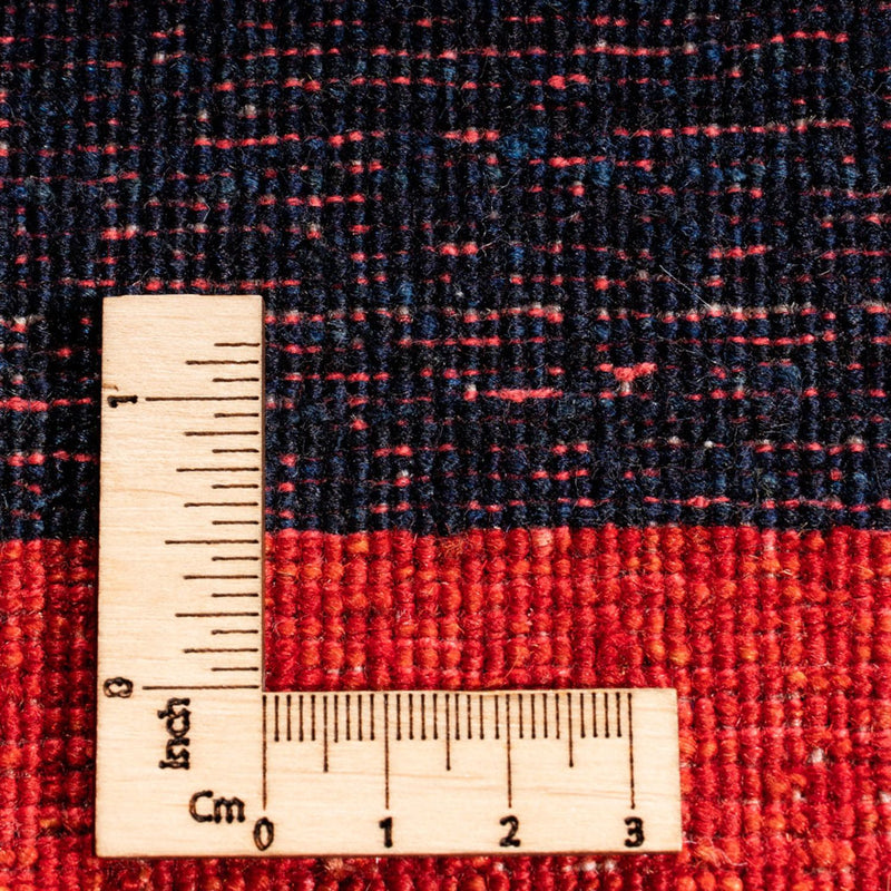 Tapis Gabbeh - Persan - 255 x 178 cm - rouge