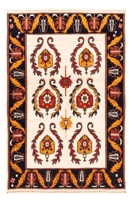 Tapis Gabbeh - Persan - 126 x 86 cm - crème