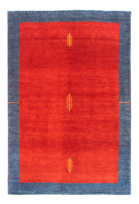 Tapis Gabbeh - Persan - 148 x 100 cm - rouge