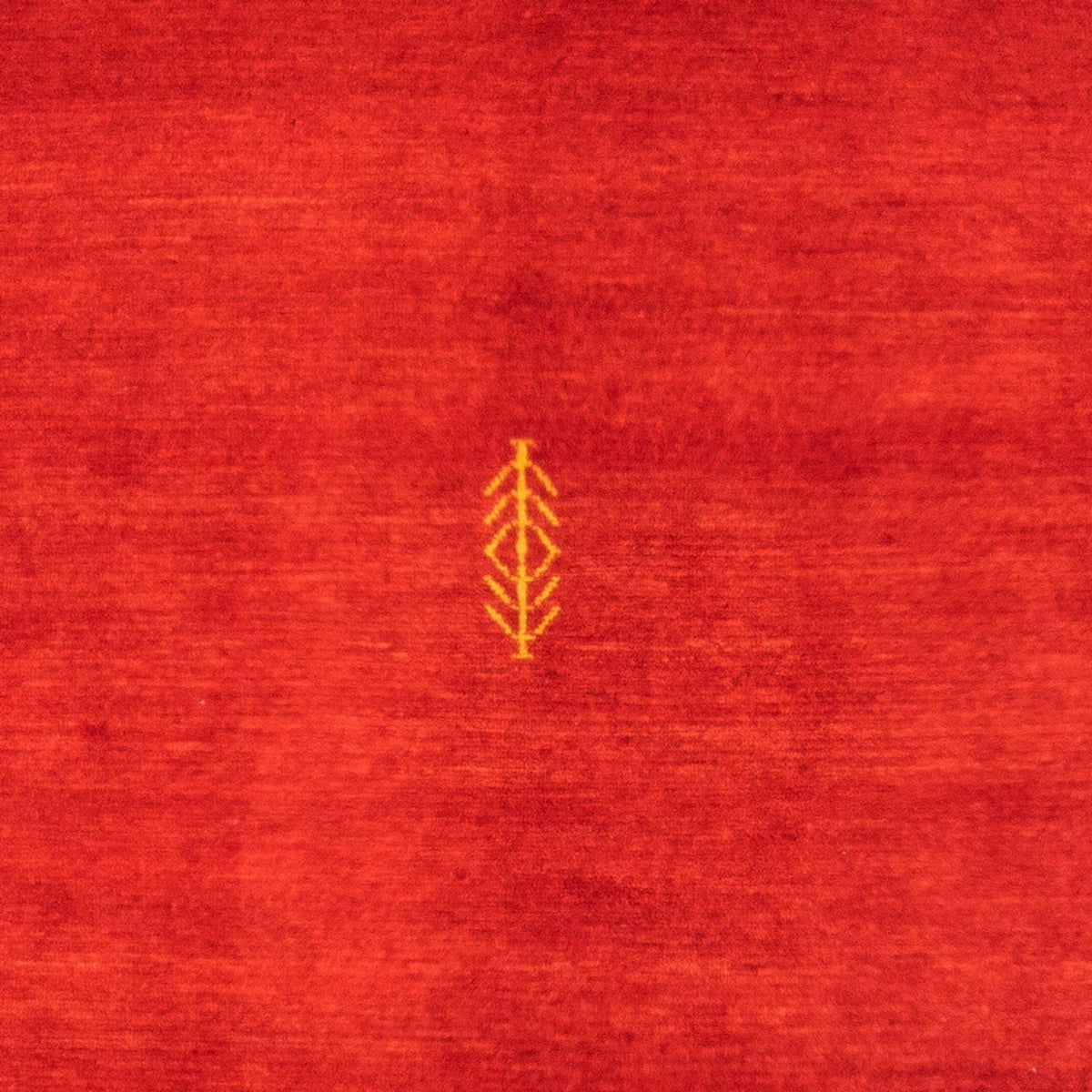 Tapis Gabbeh - Persan - 148 x 100 cm - rouge