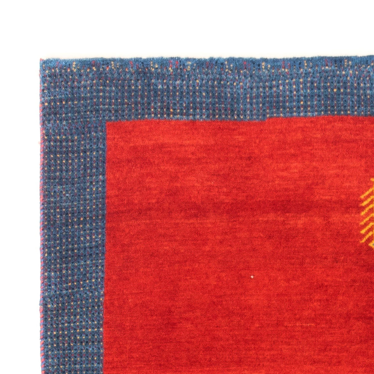 Tapis Gabbeh - Persan - 148 x 100 cm - rouge