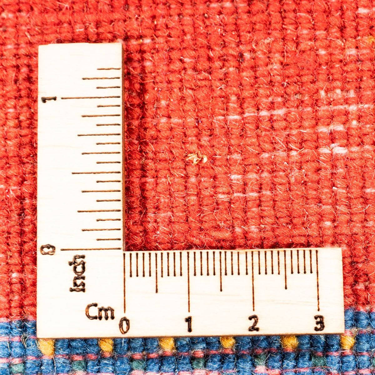 Tapis Gabbeh - Persan - 148 x 100 cm - rouge