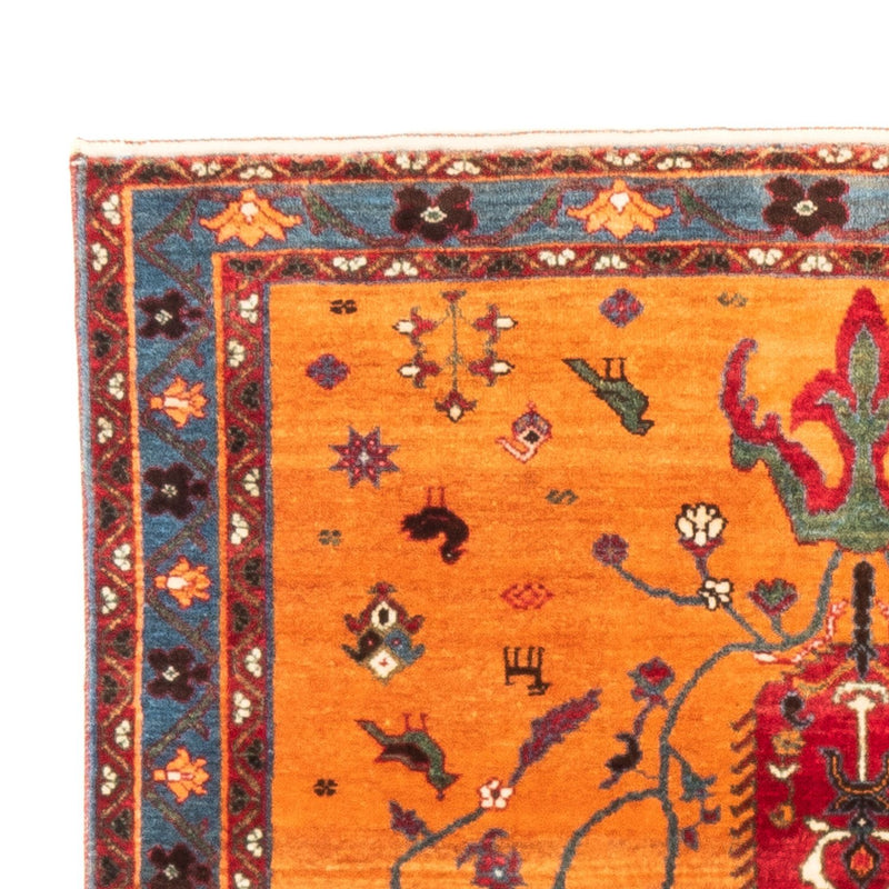 Tapis Gabbeh - Persan - 155 x 100 cm - or