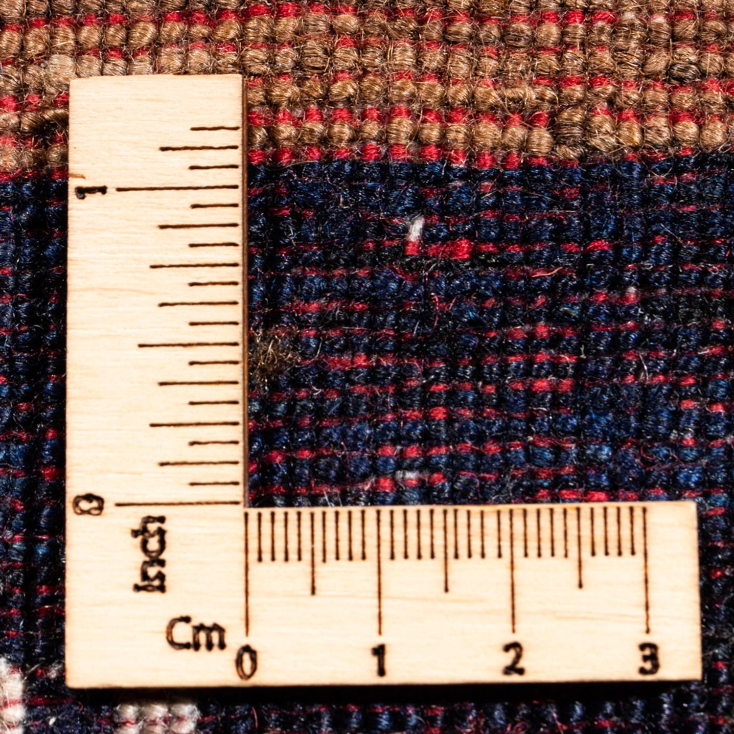 Tapis Gabbeh - Persan - 200 x 150 cm - bleu foncé