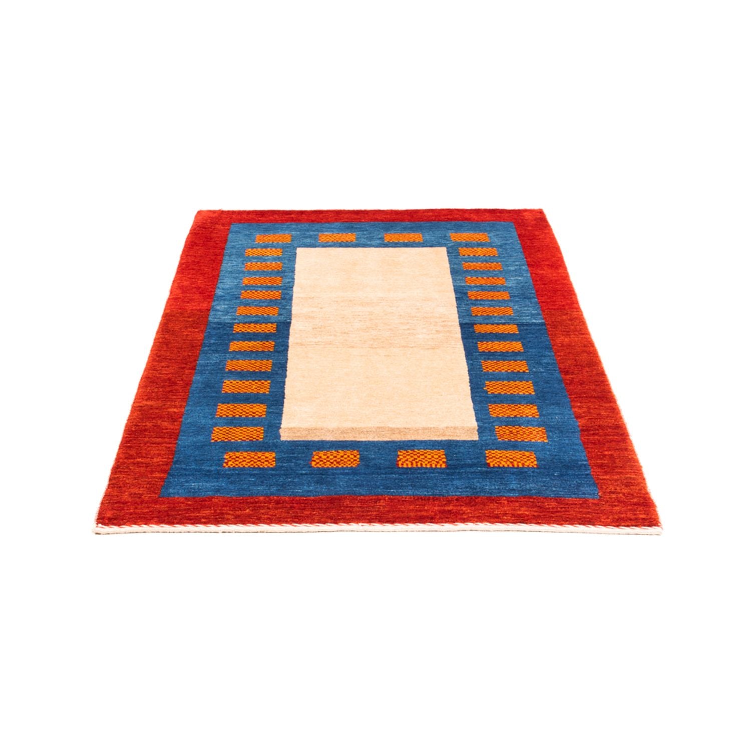 Tapis Gabbeh - Persan - 152 x 102 cm - crème
